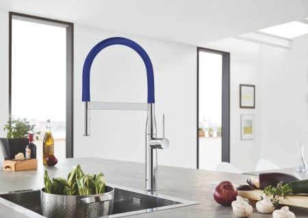 Гибкий шланг GROHE GROHFlexx для смесителя Essence, синий (30321TY0)