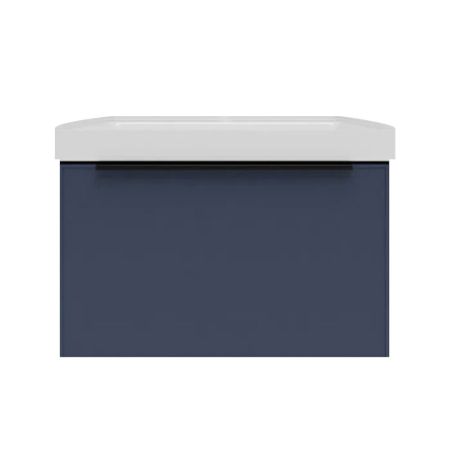 Тумба под раковину подвесная La Fenice SIMPLA FNC-01-SIM-BG-60, синяя, артикул FNC-01-SIM-BG-60