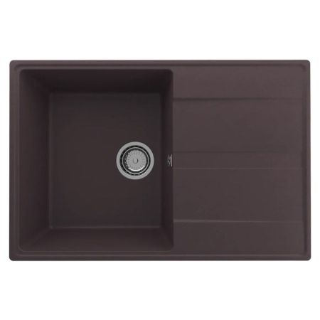 Кухонная мойка Ulgran Quartz Prima 750-06, трюфель, артикул Prima 750-06