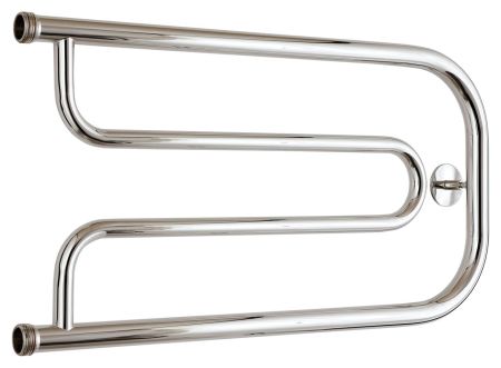 Полотенцесушитель "СТИЛЬЕ" ДУЭТ 320х650 резьба-сгон 1" (Без покрытия), артикул 00010-3265