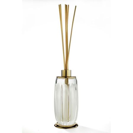 3SC MONTBLANC Ароматический диффузор, настольный, цвет: полупрозрачный хрусталь/золото 24к. Lucido, артикул MB01PA1CRGD