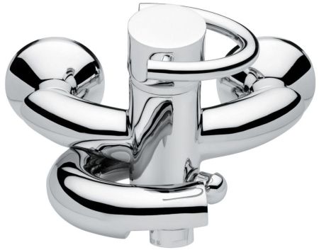 Смеситель Twist для ванной, цвет матовый хром-хром, артикул 6601SC