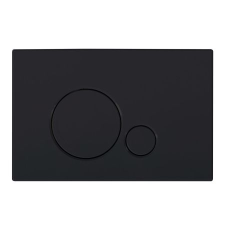Кнопка смыва BelBagno SFERA, цвет-черный матовый Tocco Morbido, артикул BB017-SR-NERO.M