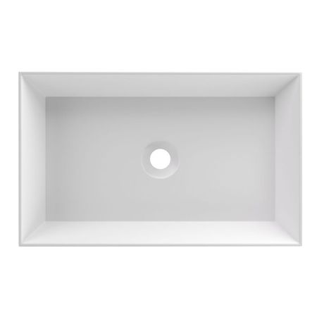 Раковина, Alice, Spy, ширина, мм-600, глубина, мм-370, высота, мм-120, тип установки-накладной (настольный), отверстия для смесителя-отсутствуют, без перелива, материал-керамика, вид грязеотталкивающего покрытия-Aliglaze+, цвет-белый матовый, артикул 34250109