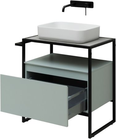 Тумба под раковину Allen Brau Priority 70 1.31001.PWM папирус матовый, артикул 1.31001.PWM