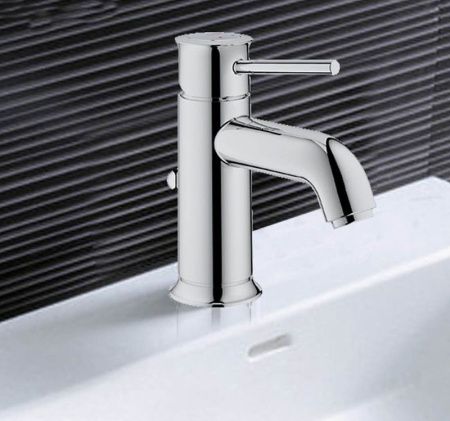 Смеситель для раковины  GROHE BAU 23161000 (хром, L-10,7 H-6,4), шт Смеситель для раковины  GROHE BAU 23161000 (хром, L-10,7 H-6,4), шт