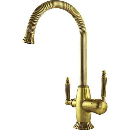 Смеситель для кухни ZorG Sanitary ZR 350 YF BR Бронза, артикул ZR 350 YF BR