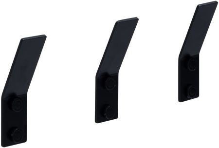 Крючок для полотенец Aquanet Магнум черный матовый, артикул 00336615