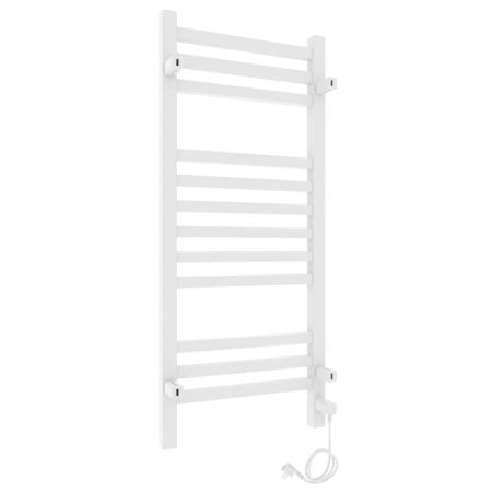 Полотенцесушитель электро "Астор ЧК12 350х900", белый муар, левый