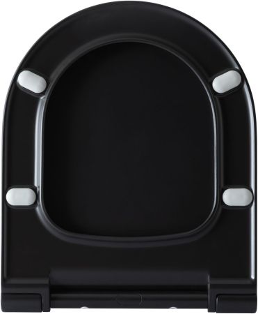 Крышка-сиденье для унитаза Allen Brau Priority 4.31004.31 черный матовый, артикул 4.31004.31