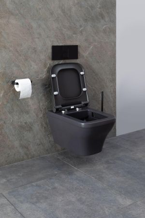 Чаша подвесного унитаза Allen Brau Infinity 4.21011.AN антрацит, артикул 4.21011.AN