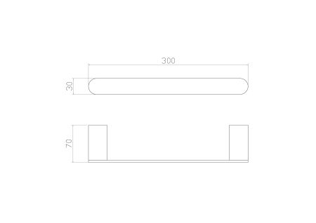 Кольцо для полотенец WONZON & WOGHAND CARBON, Черный (WW-7713), артикул WW-7713