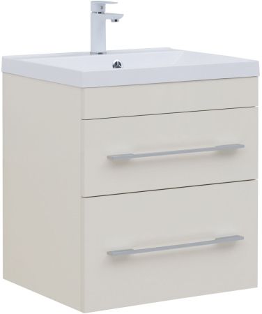 Тумба под раковину Aquanet Верона 60 крем (2 ящика), артикул 00304537