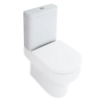 Olympia Clear, бачок для моноблока, включая механизм смыва, цвет белый глянцевый