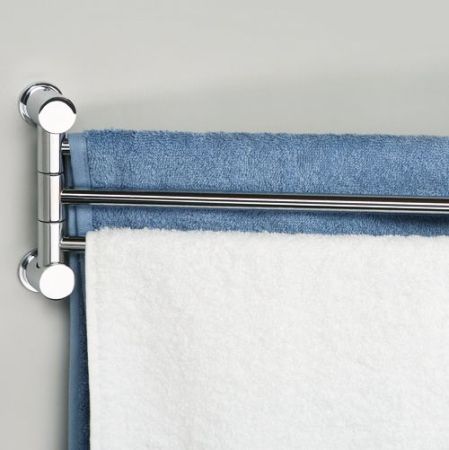 Полотенцедержатель WasserKRAFT K-1033 поворотный Хром