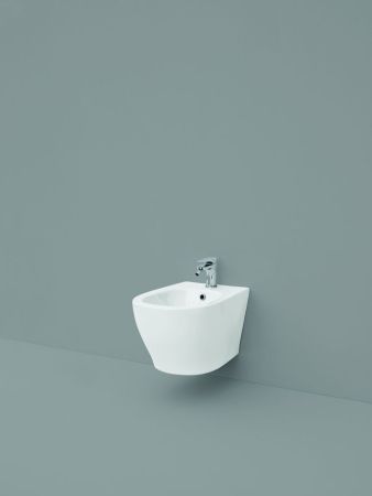 Hidra My, подвесное биде c крепежом, 52x36x31h см, цвет белый глянцевый, артикул MW24/001