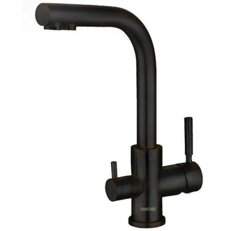 Смеситель для кухни Swedbe Selene Plus 8149 Черный сатин