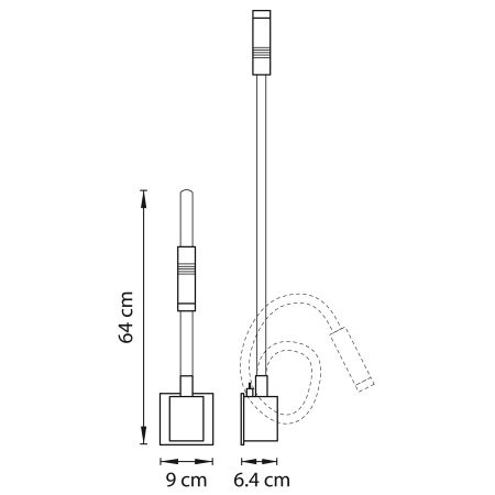 Бра Muro Lightstar 808617, артикул 808617