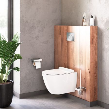 DX22C1700SC Apollo подвесной унитаз без ободка с сиденьем микролифт, артикул DX22C1700SC