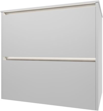 Тумба под раковину Allen Brau Activity 70 1.34011.WM белый матовый/олива браш, артикул 1.34011.WM