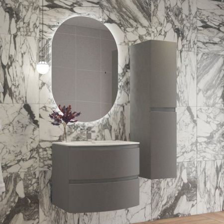 Зеркало VAGUE CEZARES с контурной подсветкой и датчиком движения, артикул CZR-SPC-VAGUE-1200-700-MOV