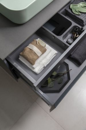 Тумба под раковину Allen Brau Infinity 85 1.21002.AM антрацит матовый, артикул 1.21002.AM