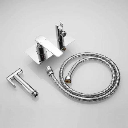 Гигиенический душ со смесителем Shevanik S8005, хром, артикул S8005