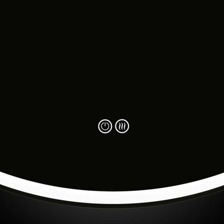 Зеркала Vincea Зеркало LED VLM-3DE800-2 800x800 c сенсорным выключателем и диммером, антизапотевание,, артикул VLM-3DE800-2