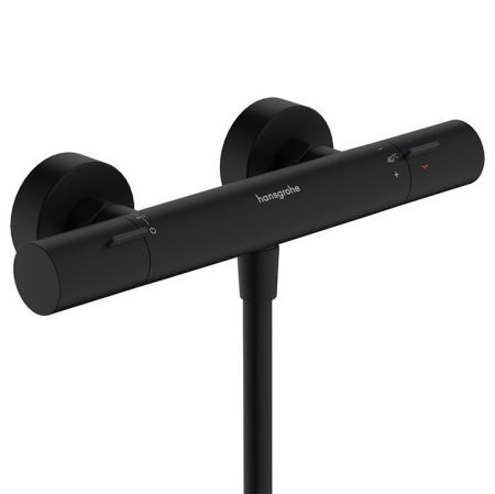 HG Ecostat Fine Термостат для душа, внешнего монтажа, матовый черный, артикул 13324670