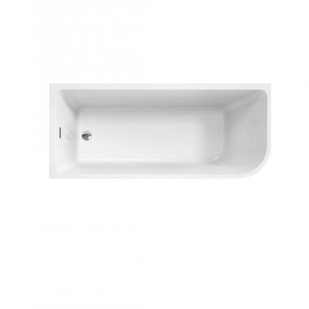 Ванна акриловая угловая BelBagno BB712, артикул BB712-1500-730-R