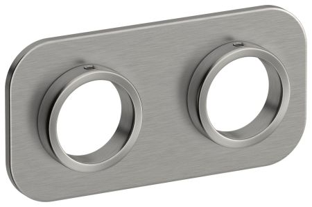 Отражатель, Сунержа, EU50, ширина, мм-100, глубина, мм-10, высота, мм-50, диаметр внутренний-3/4" (26.5 мм), подключение-EU50, материал-нержавеющая сталь, цвет-сатин, артикул 071-1525-0000