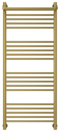 Полотенцесушитель водяной "БОГЕМА 1П +" 1200х500 (Состаренная ЛАТУНЬ), артикул 051-0223-1250