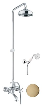 Душевая система Fiore MARGOT SKY (SWAROVSKI®) 01ZZ0615, бронза, артикул 01ZZ0615