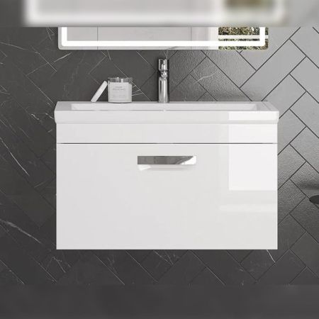 Тумба под раковину подвесная Velvex Estea tp.EST.MOD.80.1Y, 80 см, артикул tp.EST.MOD.80.1Y