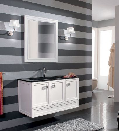 Мебель для ванной CEZARES TREND 101 sospeso, артикул TR101/CR.BiaExCh