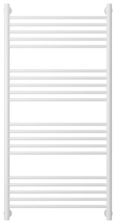 Полотенцесушитель водяной "Богема+" прямая 1200х600 (Матовый Белый), артикул 30-0220-1260