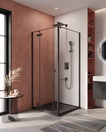 LINER-A-1-90-C-GM-R Душевой уголок, артикул LINER-A-1-90-C-GM-R