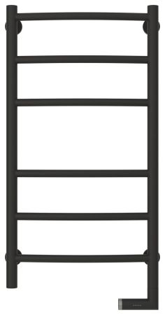 Полотенцесушитель электрический "ГАЛАНТ 2.0" 800х400 / МЭМ правый (МУАР Темный Титан), артикул 15-5201-8040