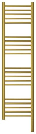 Полотенцесушитель электрический "БОГЕМА 3.0" прямая 1200х300 / МЭМ правый (Состаренная латунь), артикул 051-5805-1230