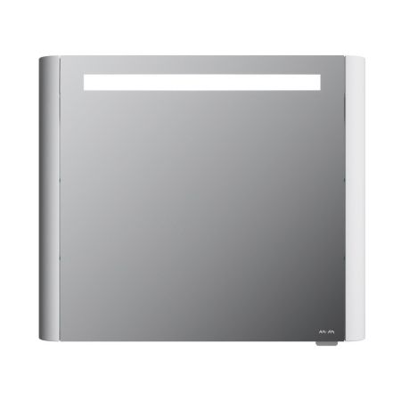 M30MCR0801WG Sensation, зеркало, зеркальный шкаф, правый,80 см, с подсветкой, белый, глянец, шт