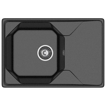 Кухонная мойка GranFest UNIQUE 740L, черный