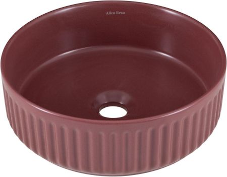 Раковина накладная Allen Brau Fantasy Line 36 4.11032.BD бордо, артикул 4.11032.BD