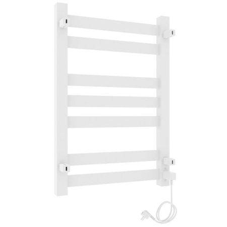 Полотенцесушитель электро "Гефест ЧК П7 500х800", белый муар, левый, артикул 73207614