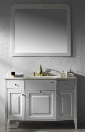 Смеситель для раковины на 3 отверстия Bravat Swan F24287G-ENG, золото