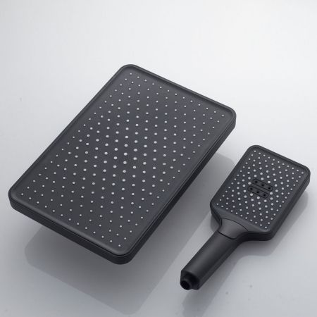 Душевая система Shevanik S4536H, черный, артикул S4536H