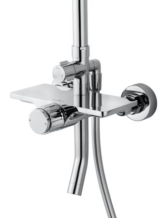 Душевая система WONZON & WOGHAND CLICK, Хром (WW-N3S962-CR), артикул WW-N3S962-CR