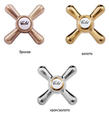 Смеситель для раковины Rav Slezak Morava retro MK128.5CZ бронзовый, артикул MK128.5SM