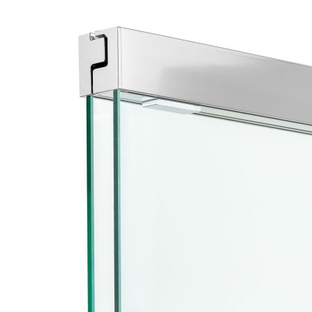 Шторка для ванны NEW TRENDY SENSI 85 см P-0037 (хром), артикул P-0037