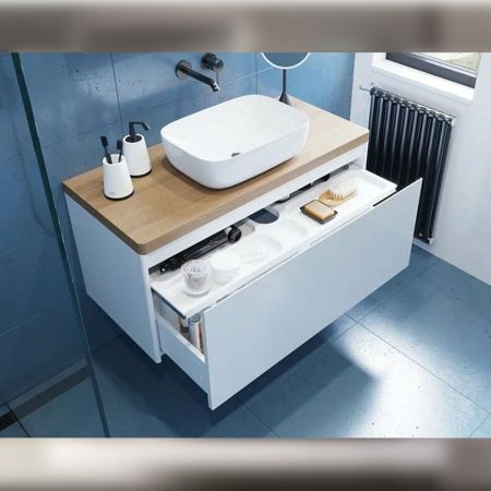 Столешница Velvex Klaufs 1000 без отверстий, Invisible Line, артикул st.KLA.100 дуб французский