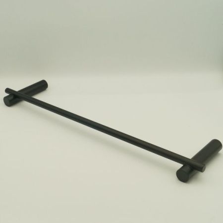 Stil Haus Hashi, полотенцедержатель, длина 30 см, цвет чёрный матовый, артикул HS06(23)